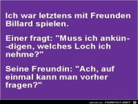 Dumme Frage, dumme Antwort