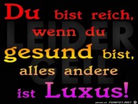 Gesund oder Luxus