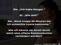 Ich habe Hunger
