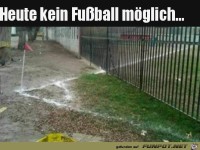 Heute kein Fußball