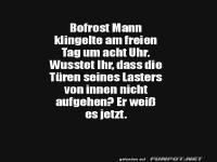 Der Bofrost Mann
