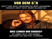 Vor dem und nach dem Sex