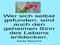 wer sich selbst gefunden