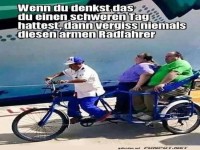 Der hrteste Radfahrer der Welt!