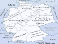 Die Deutschlandkarte