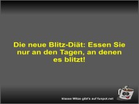 Die neue Blitz-Di�t