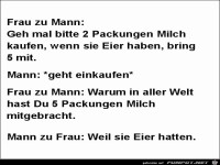 Frau zu Mann