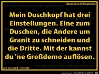 diegeilsten Duschkopf