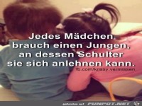 eine Schulter