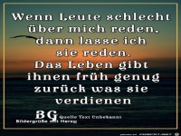 Wenn Leute schlecht reden