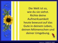 Die Welt ist so