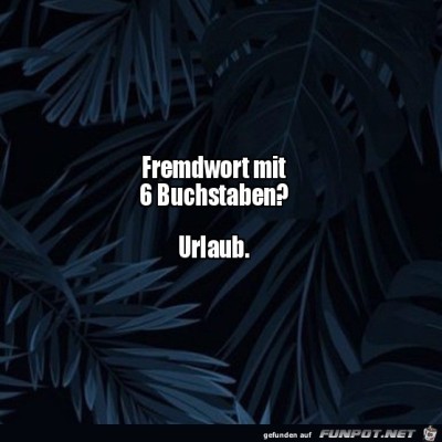 Fremdwort.jpg von Marleen