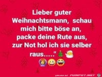 Bitte an den Weihnachtsmann