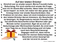 Auf den letzten Dr�cker
