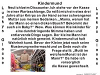 Witzige Kindermund-Geschichte beim Einkaufen