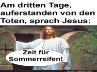 Witzige Osterbotschaft von Jesus