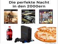 Die perfekte Gaming-Nacht in den 2000ern