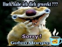 Lustiger Sid weckt dich auf