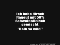 Halb so wild: Wildes Rezept!