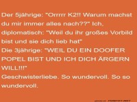 Geschwisterlogik par excellence!