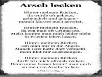 Arsch lecken 2017