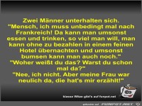 Zwei Männer unterhalten sich