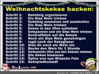 Weihnachtskekse-backen