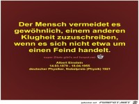 Der Mensch vermeidet es
gew�hnlich
