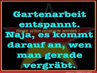 Gartenarbeit