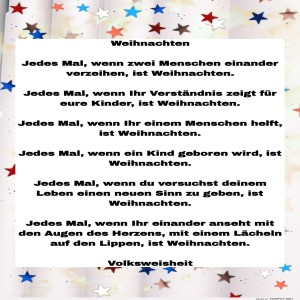 herz-Bild: weihnachten jedes mal