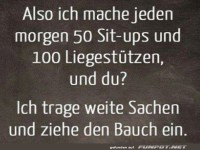 Sportliche Motivation oder Styling-Trick?
