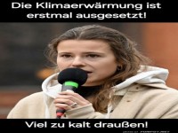 Klima-Pause: Frieren f�r den Planeten!