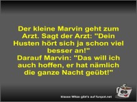 Der kleine Marvin geht zum Arzt
