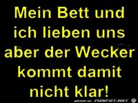 mein Bett und ich