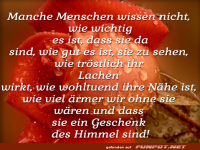 Manche Menschen wissen Nicht