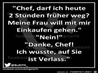 Frage an den Chef