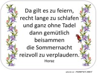 Da gilt es zu feiern