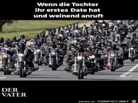 Der Vater nach dem ersten Date seiner Tochter