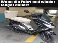 Wenn die Fahr l�nger dauert