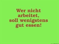 nicht arbeiten