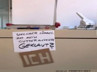 Verlorenes Cuttermesser im B�ro