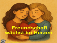 Freundschaft w�chst im Herzen