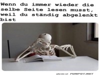 Immer abgelenkt
