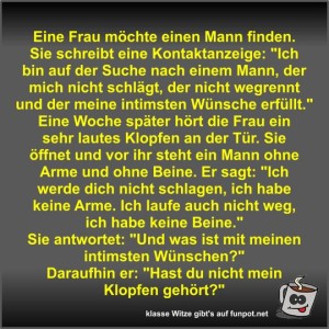 Eine-Frau-m�chte-einen-Mann-finden.jpg von Fossy