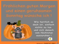 Froehlichen Guten Morgen