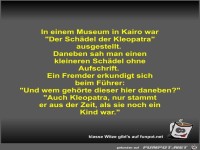 In einem Museum in Kairo war