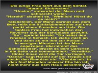 Die junge Frau f�hrt aus dem Schlaf