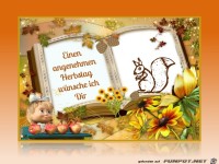 Angenehmen Herbsttag