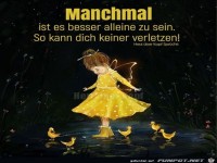 Manchmal ist es besser