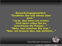 Bewerbungsgespr�ch